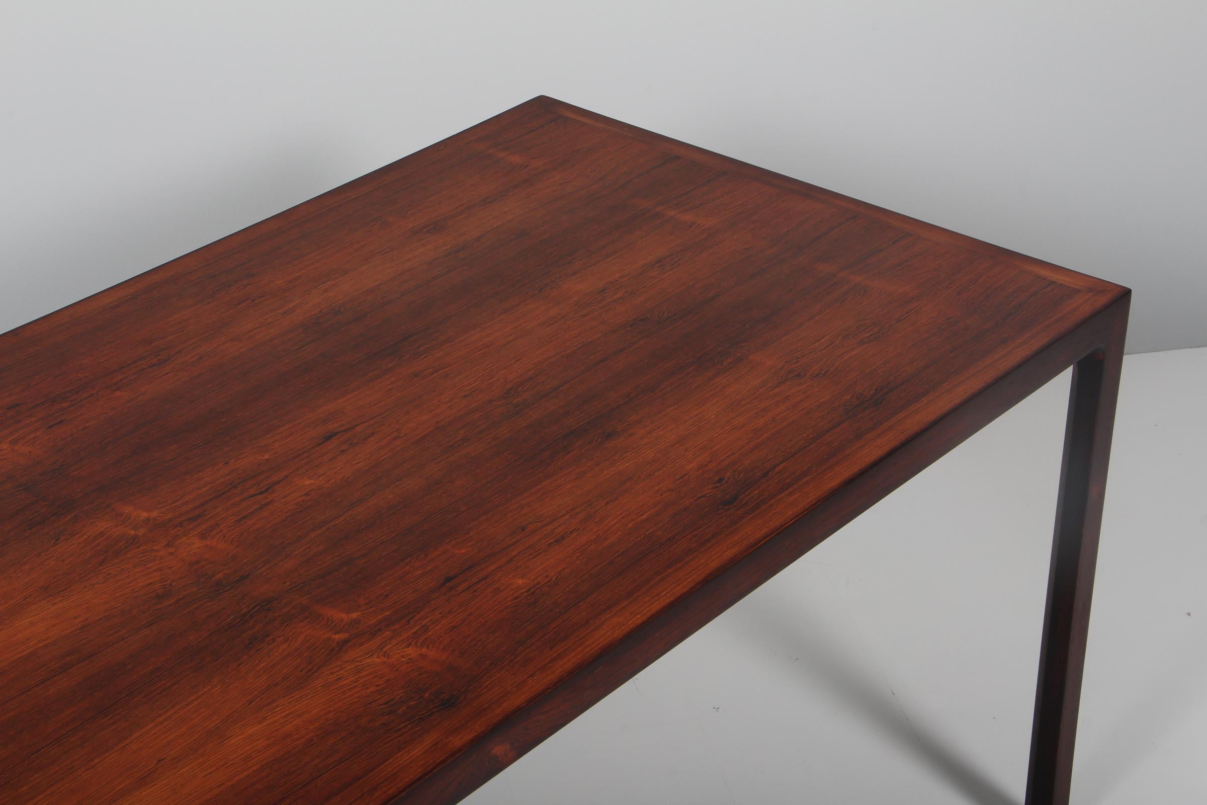 Scandinavian Modern Bernt Pedersen Coffee Table in Rosewood, 1960s, Denmark