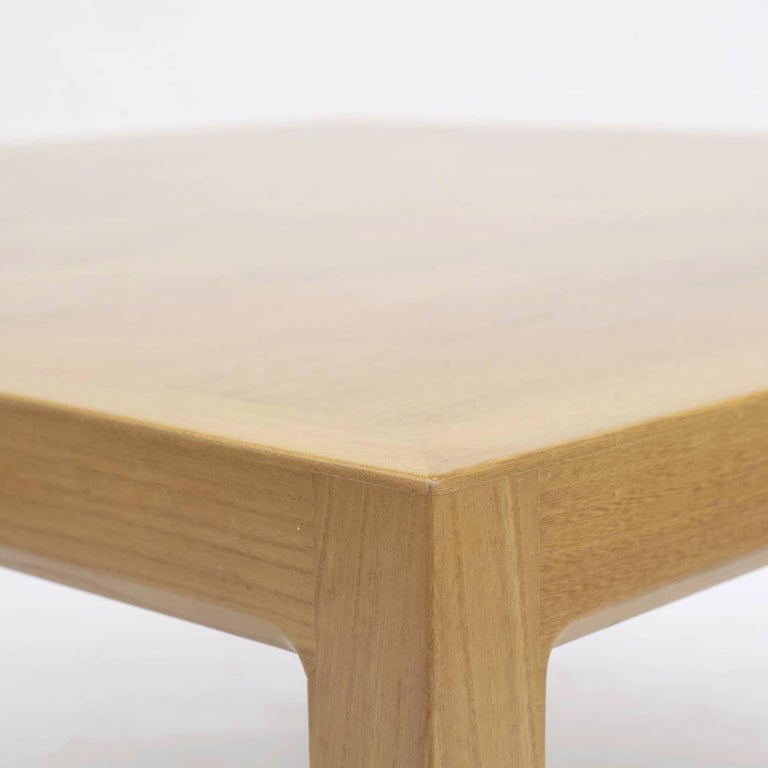 Bernt Petersen Ash Wood Coffee Table In Good Condition For Sale In Nordhavn, DK