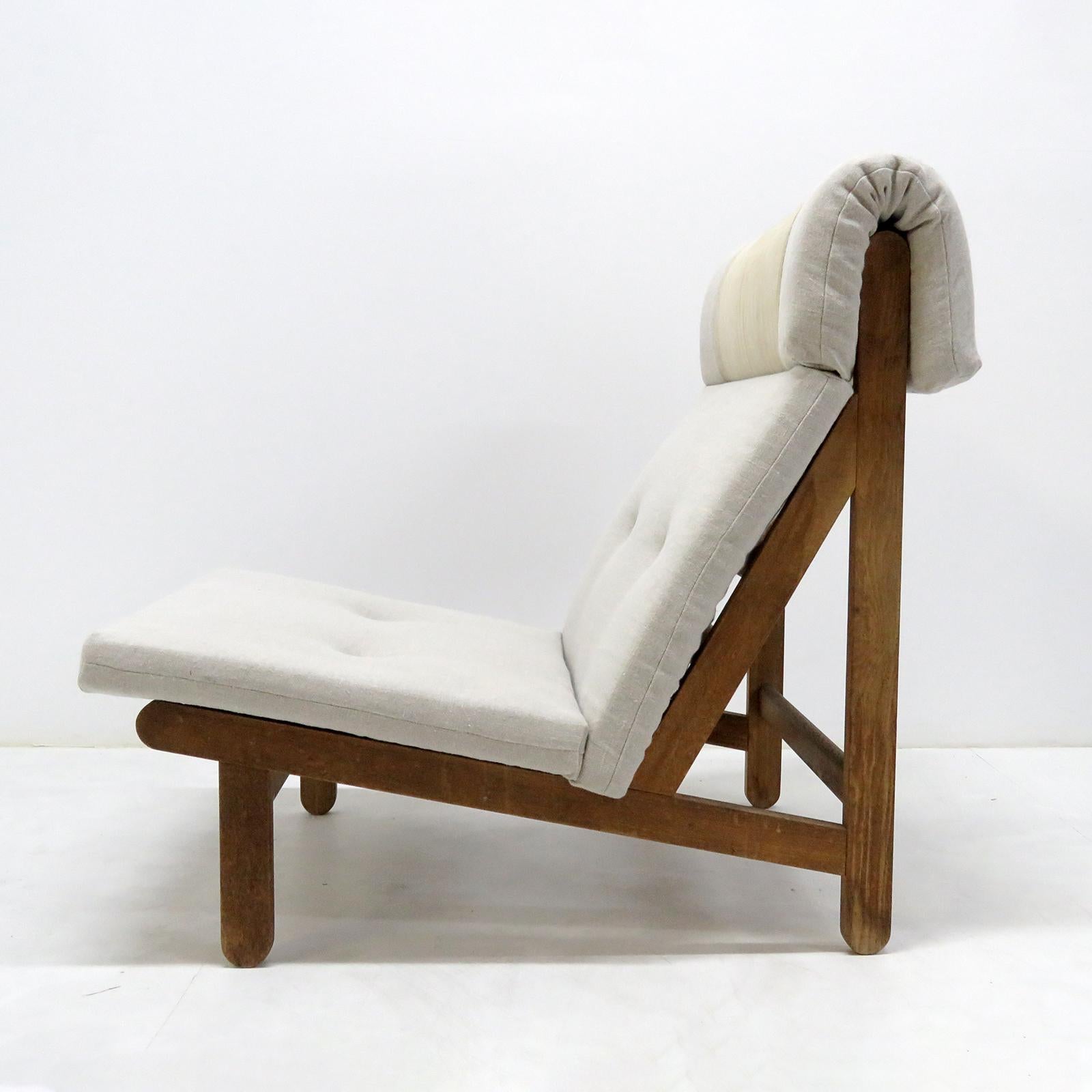 Scandinavian Modern Bernt Petersen Lounge Chairs & Ottoman, 1970