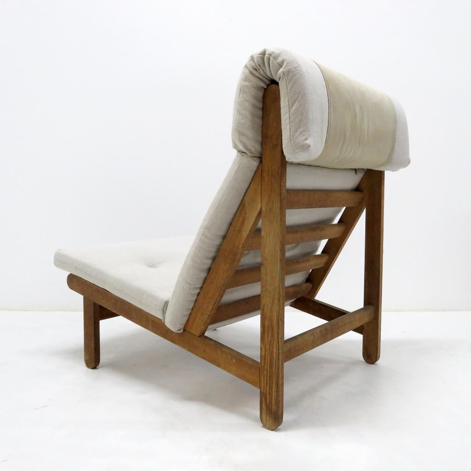 Danish Bernt Petersen Lounge Chairs & Ottoman, 1970