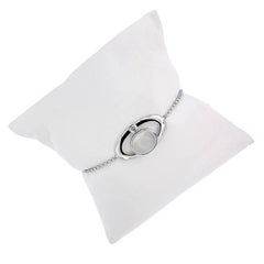 Berquin Certified 4.99 Carat Indian Moonstone Diamond Gold Bracelet