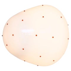 Berries, Blown Glass Wall Light, Red Dots, Brass by Marie 
Alexandre- Size L