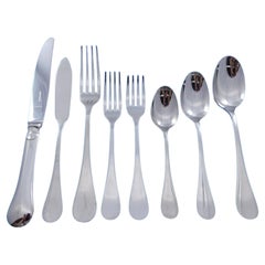 Berry by Christofle Capricorne Stainless Steel Flatware Service Set 100 pcs