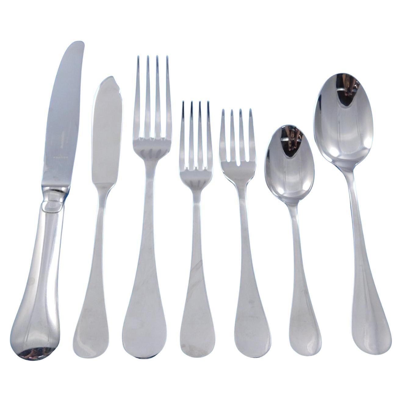 Berry von Christofle Capricorne, Besteckset aus Edelstahl, 46 Teile im Angebot