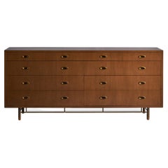Bert England, Chest of Drawers, Wood, Brass, USA, 1940s