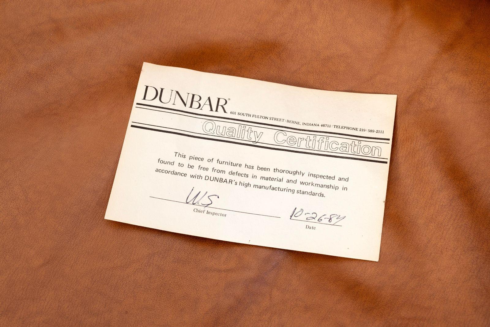 Bert England per Dunbar - Sedie da ufficio direzionali - Anni '80, set di otto sedie in vendita 8