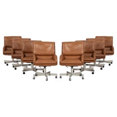 Bert England for Dunbar Executive Office Chairs - 1980, Set of Eight