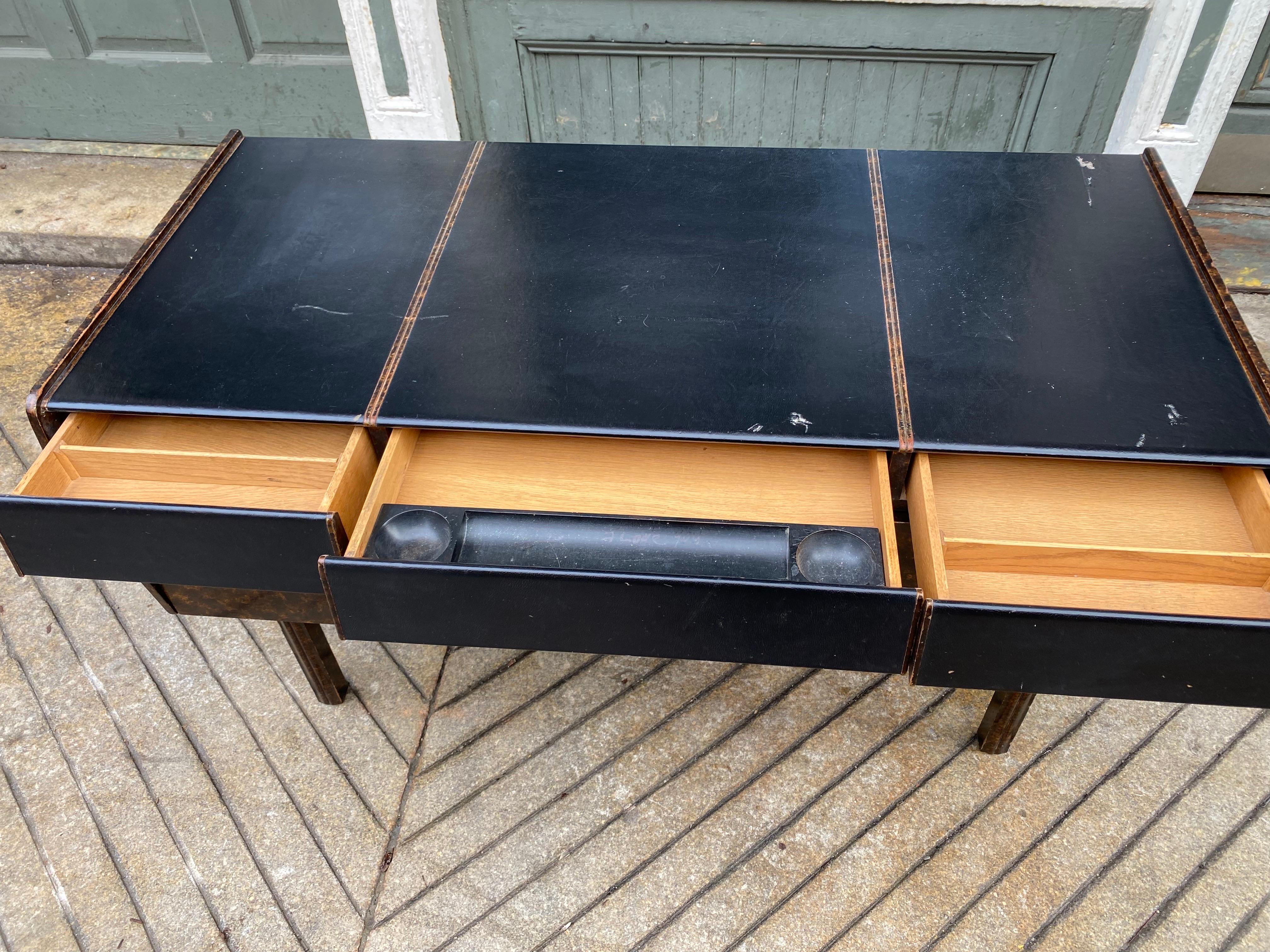 Mid-20th Century Bert England Walnut Desk for John Widdicomb  For Sale