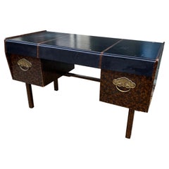 Bert England Walnut Desk for John Widdicomb