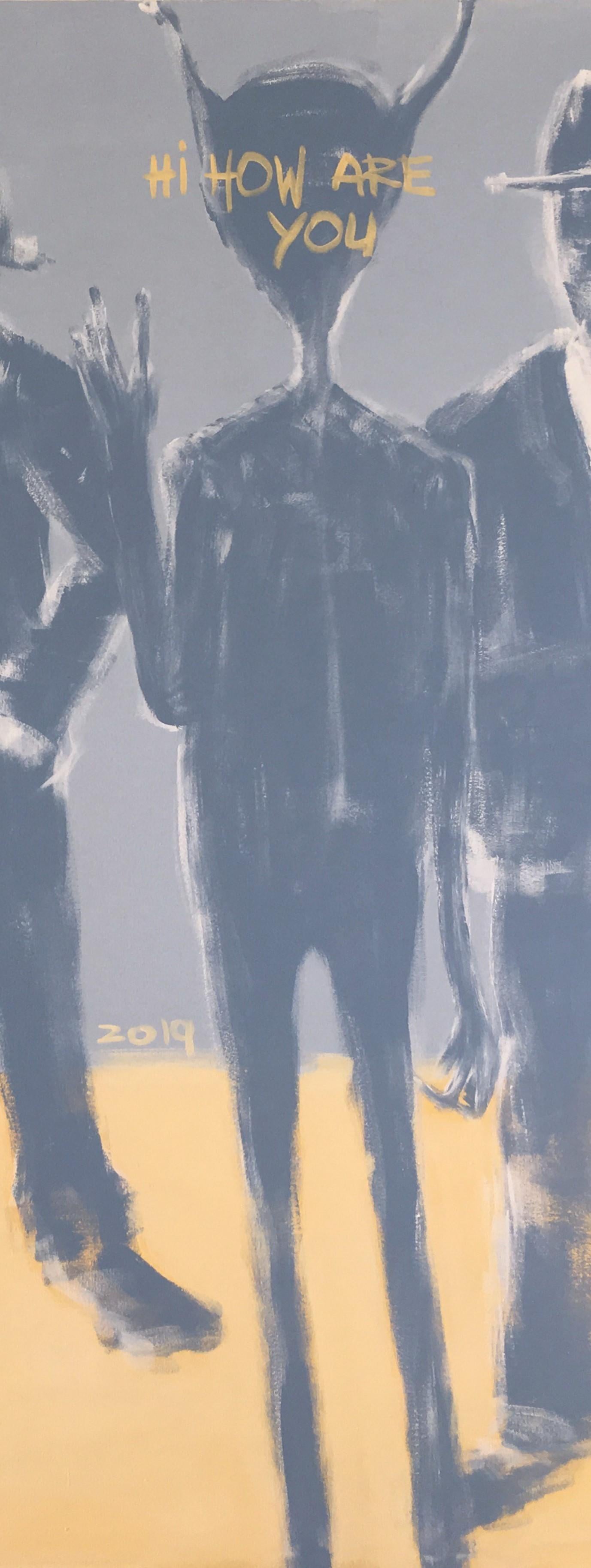 Alien-Begegnung (Zeitgenössisch), Art, von Bert Esenherz