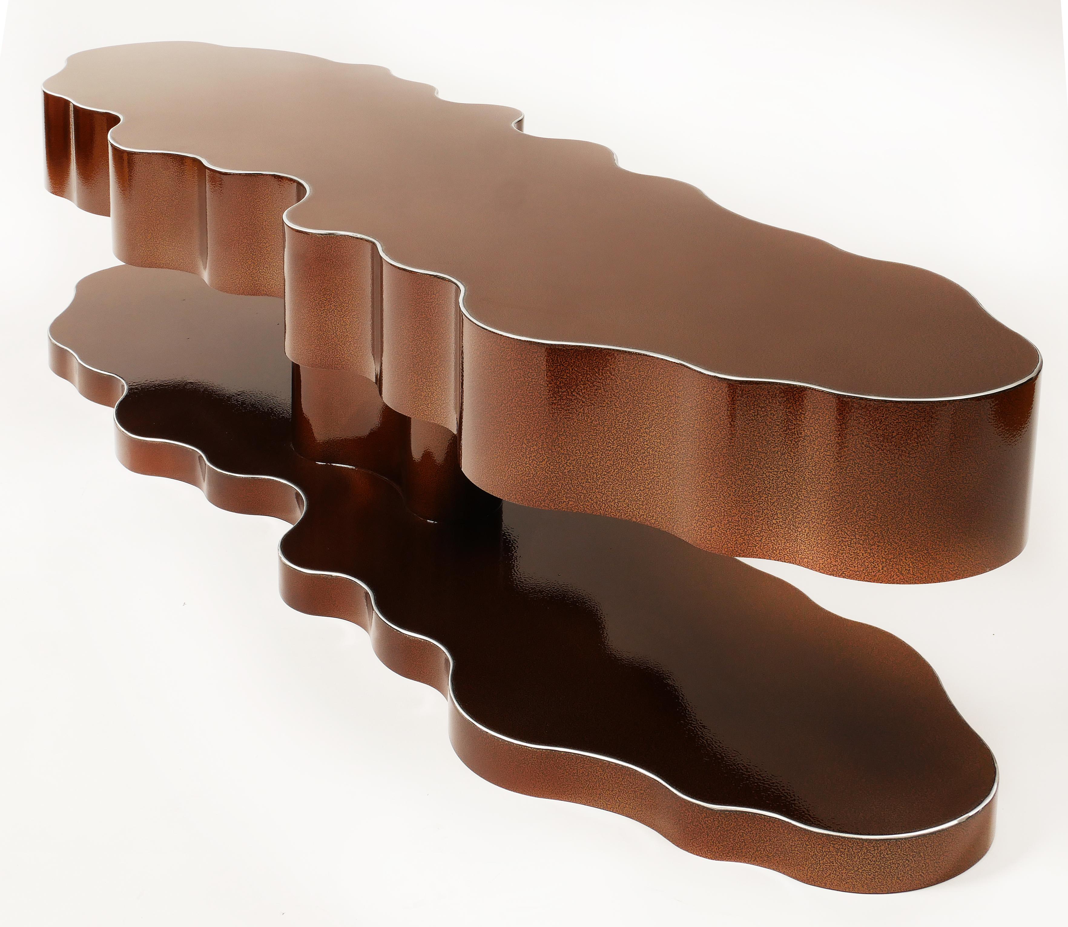 Post-Modern Bert Furnari Abstract Studio Free Form Coffee Table For Sale