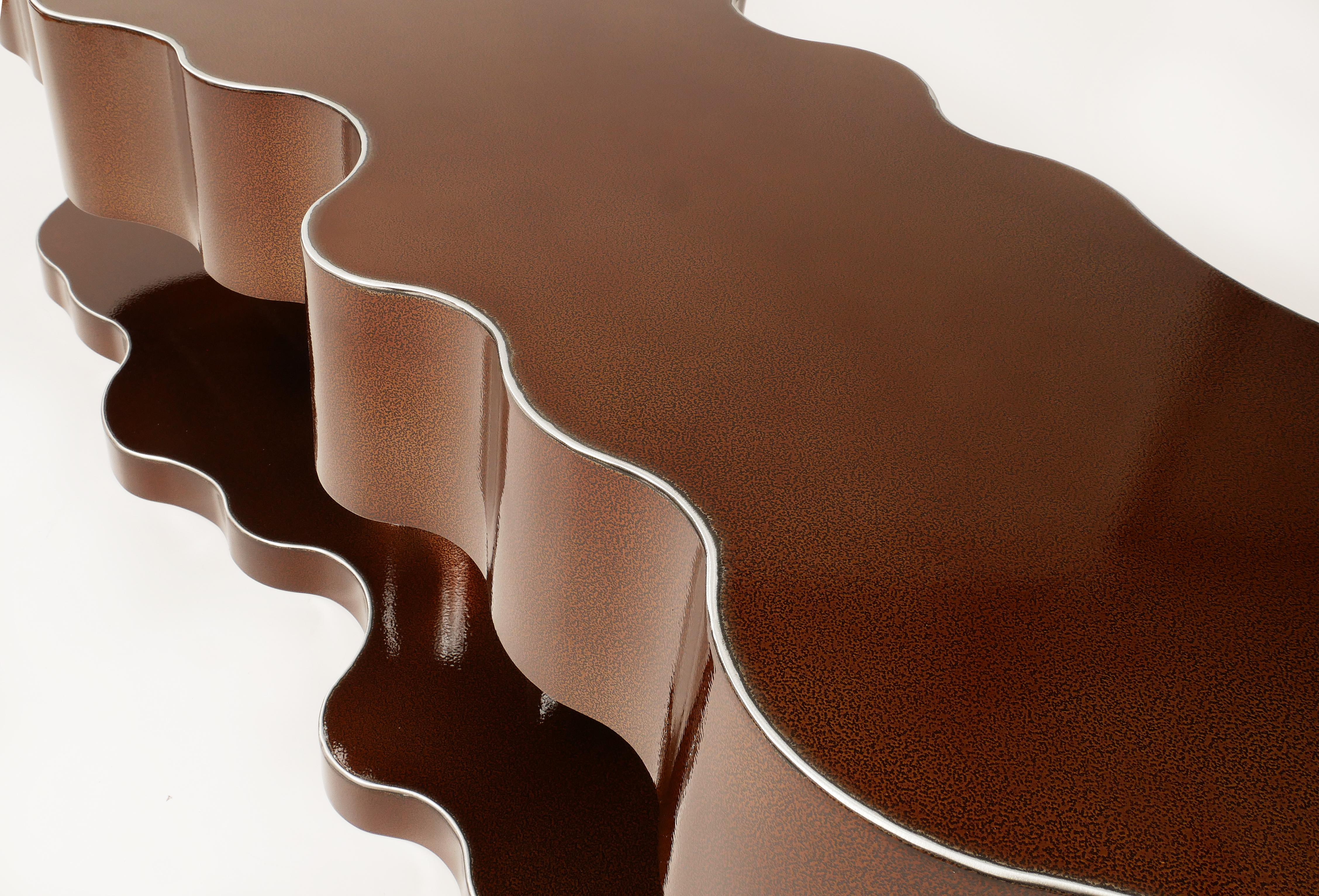 Contemporary Bert Furnari Abstract Studio Free Form Coffee Table For Sale