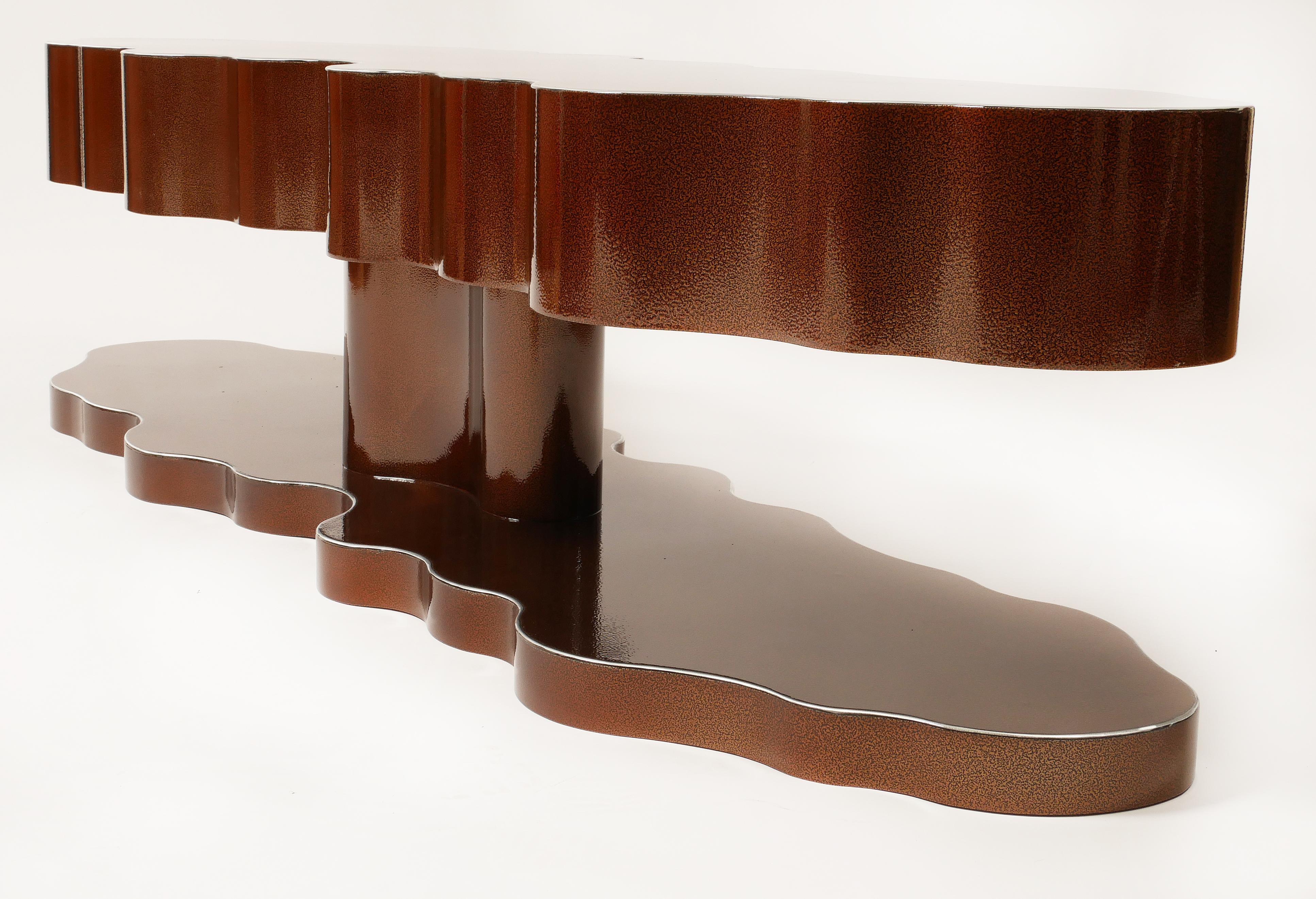 Bert Furnari Abstract Studio Free Form Coffee Table For Sale 1