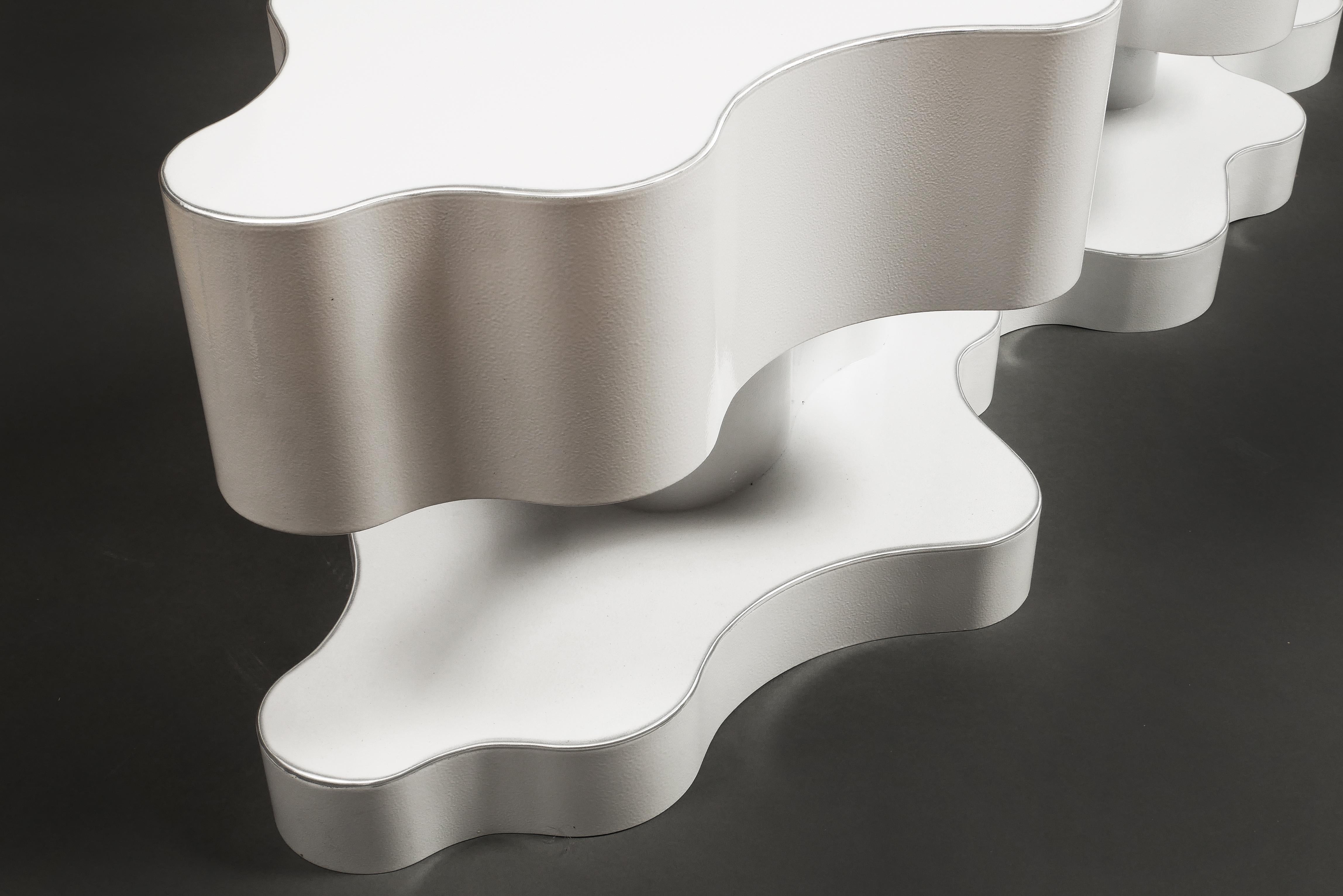 Bert Furnari Studio Abstract Pedestal Coffee Table In New Condition In Miami, FL