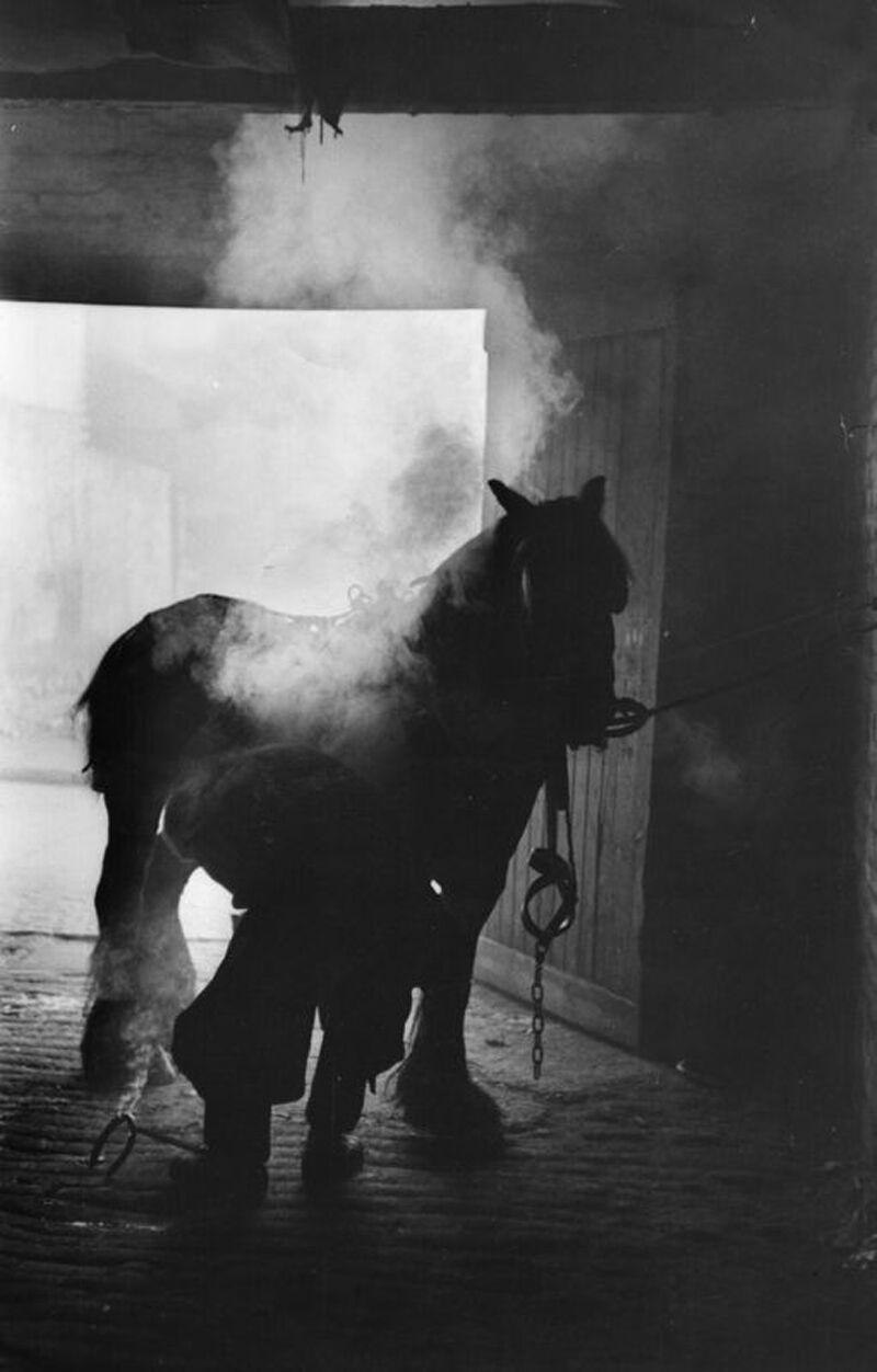 Bert Hardy Black and White Photograph - City Blacksmith