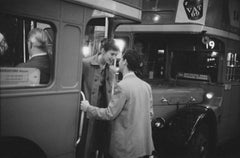 Last Bus In London by Bert Hardy - Limited Edition silver gelatine print 