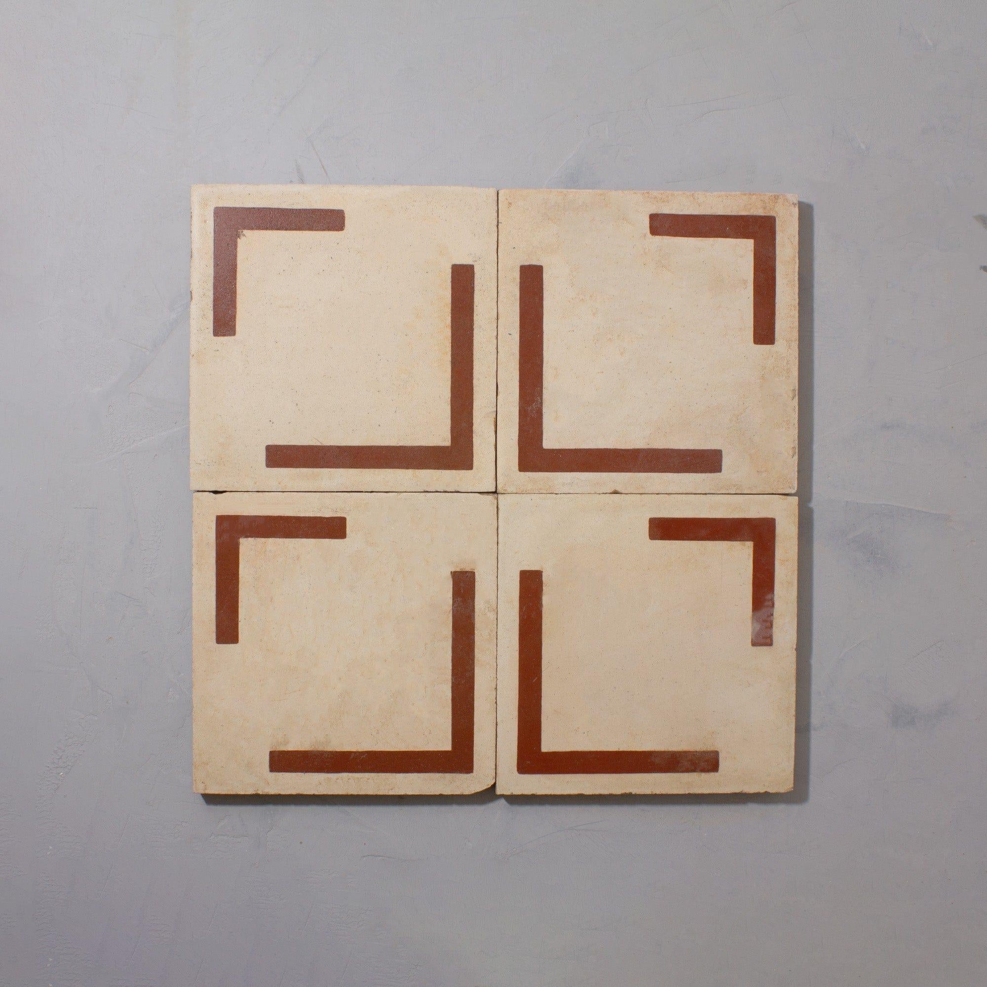 Spanish Bert & May - Esquina Reclaimed Tiles 4.8m2 Lot (51sqft) For Sale