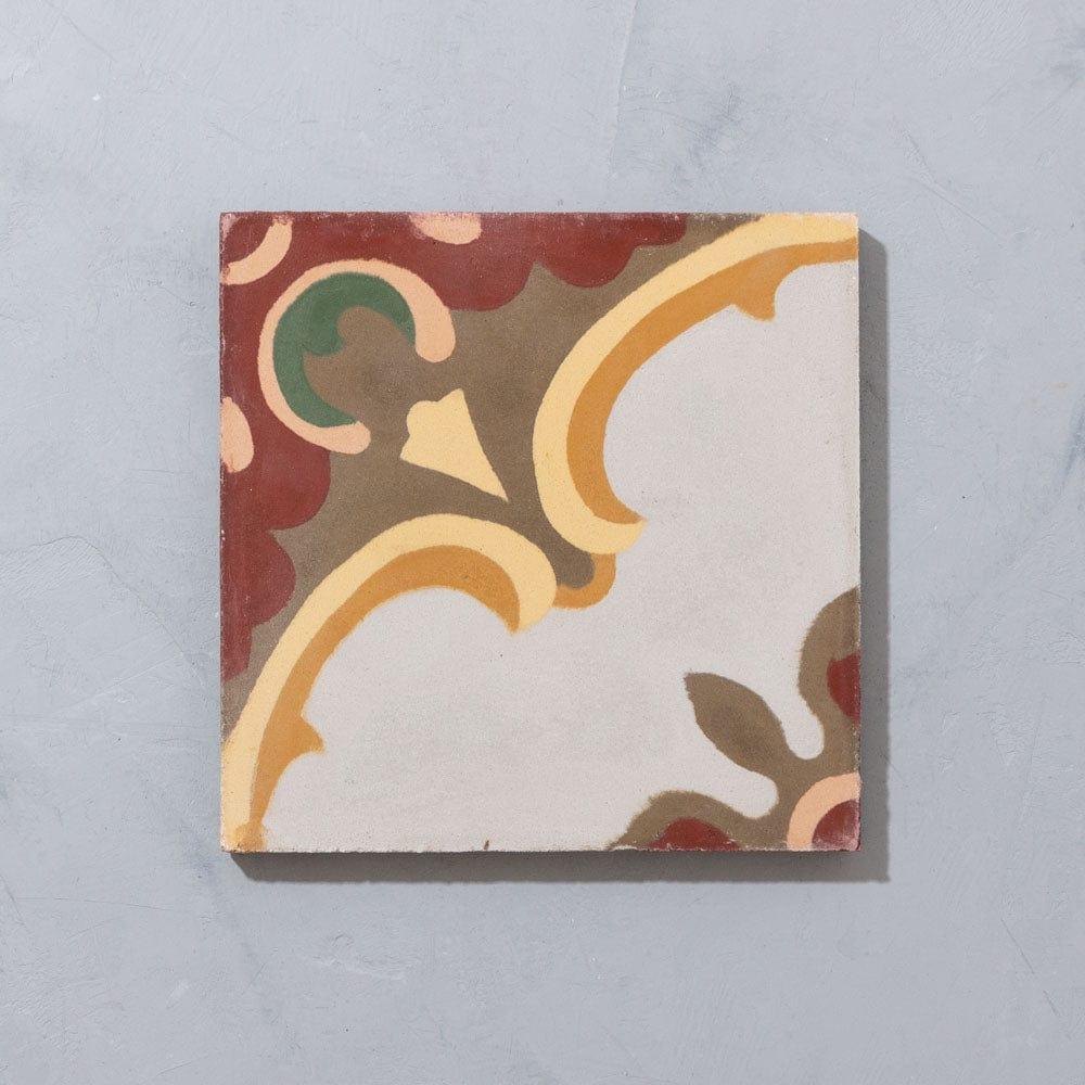 Originally reclaimed from Southern Spain, we fell in love within the Rio tile. Our specialist makers have recreated the antique colours and aged patina of this stunning tile, which is a very skilled and delicate process. This bold pattern takes on a