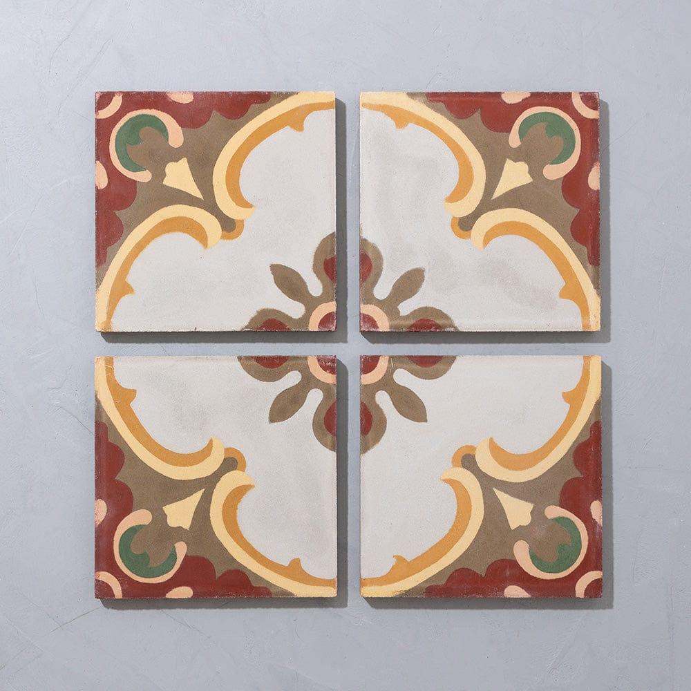 Spanish Bert & May - Handmade Rio Encaustic Tile (Sold per m2)  For Sale