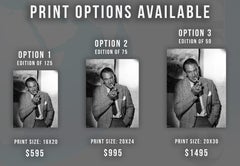 Gary Cooper Smoking a Cigarette Fine Art Print