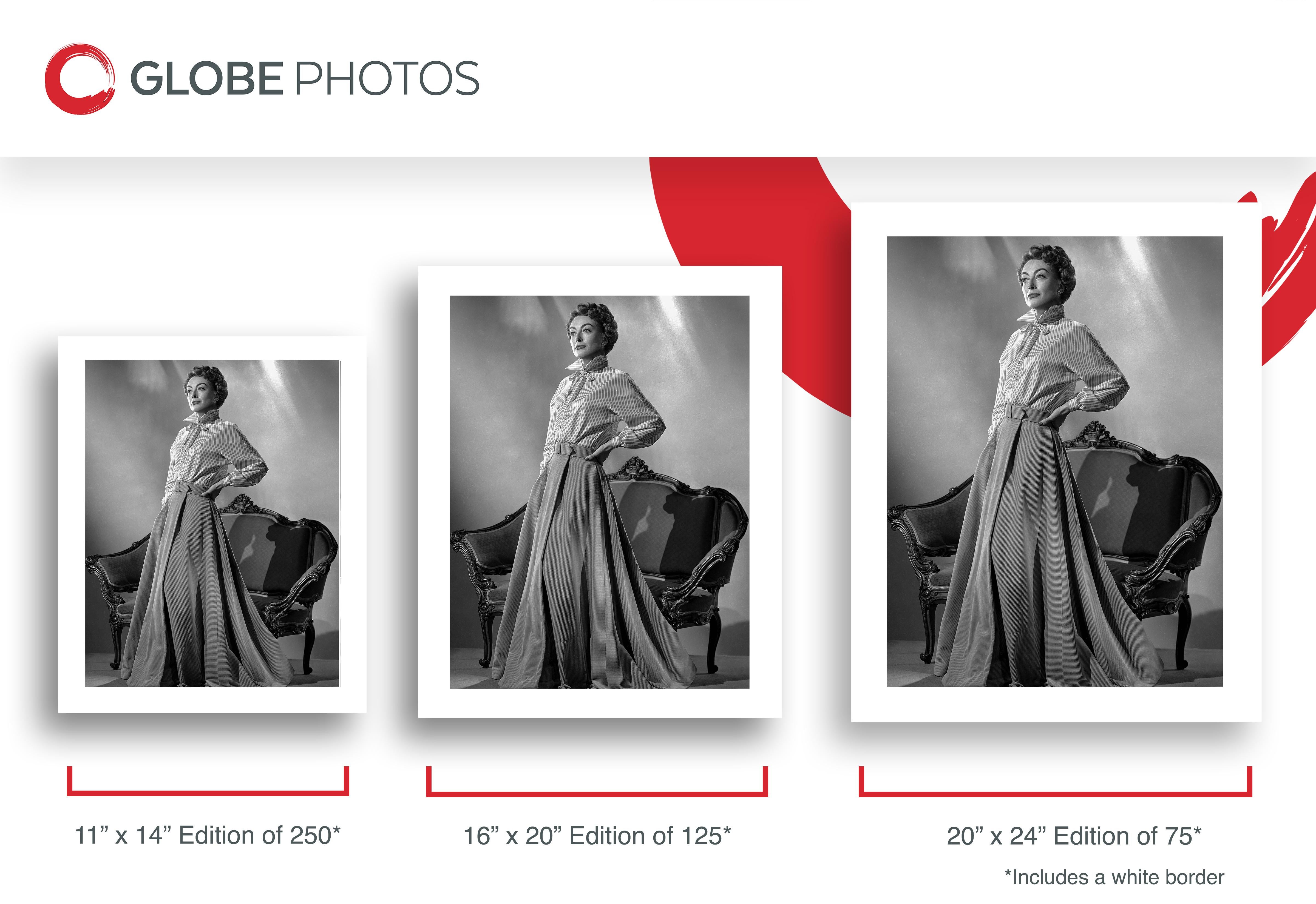 Joan Crawford: Elegancia clásica - Photograph Contemporáneo de Bert Six