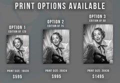 Joan Crawford Smiling Fine Art Print