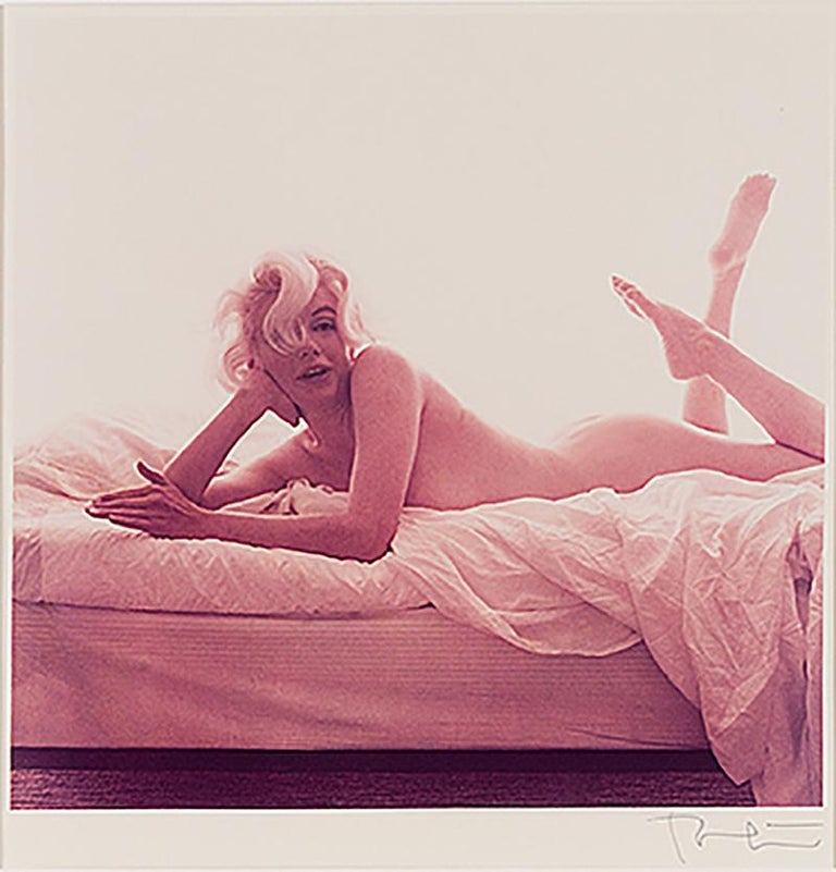 Bert Stern C-Print, Marilyn Monroe 'From the Last Sitting' In Good Condition For Sale In New York, NY