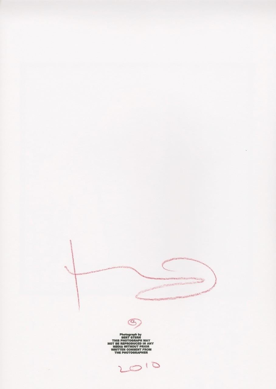 Bert Stern Marilyn roter Schal im Profil, 2010 (21. Jahrhundert und zeitgenössisch) im Angebot