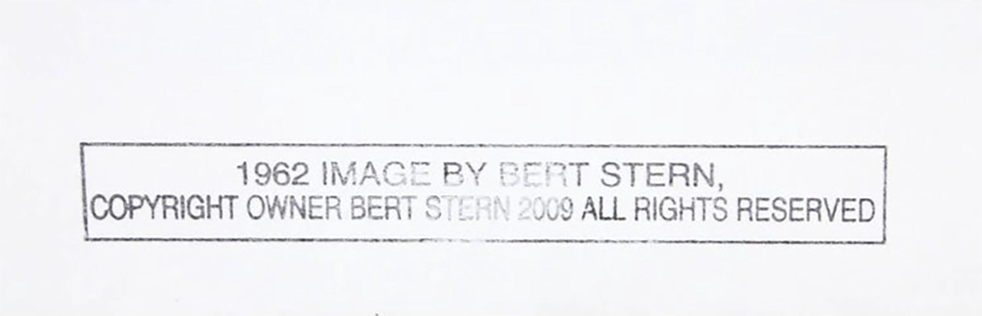 Papier Bert Stern Marilyn de profil, 2010 en vente