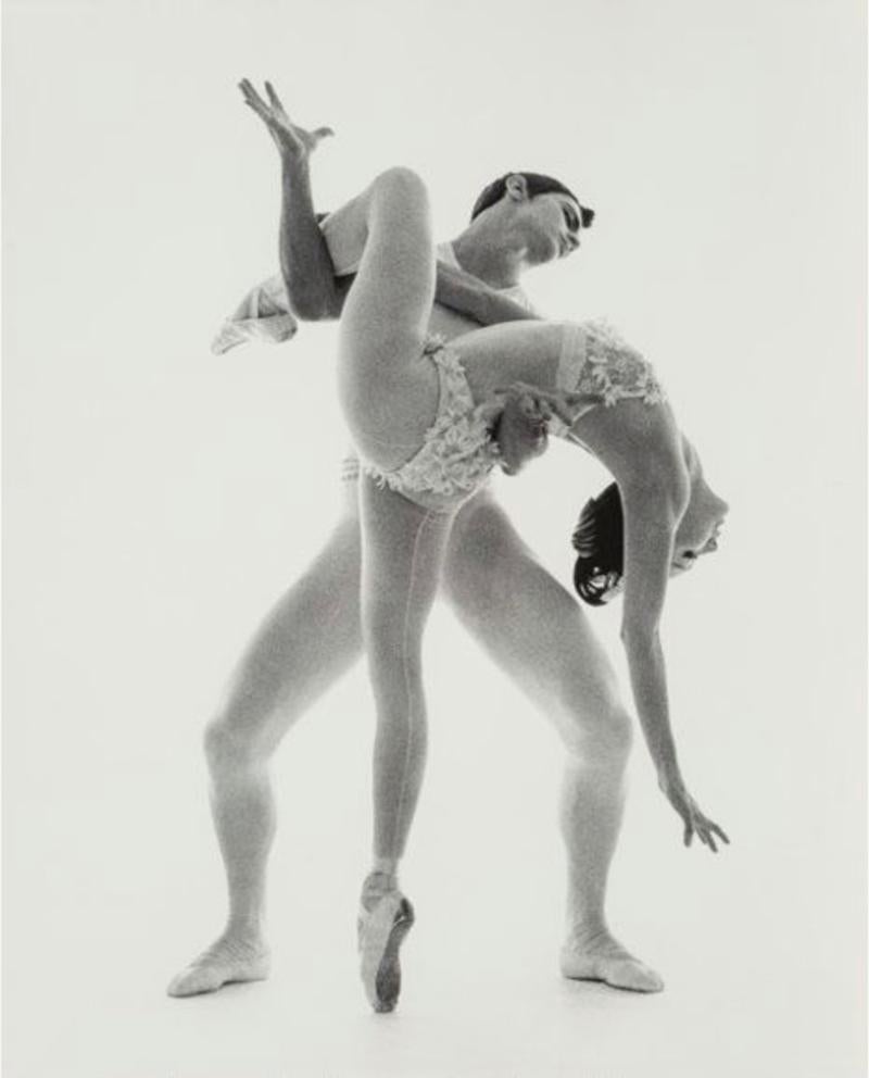 Black and White Photograph Bert Stern - Allegra Kent et Edward Viella, Bugaku New York City Ballet Vogue