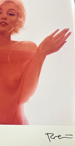 Bert Stern, "I Beg of You, " stamp signed original photo from original negative