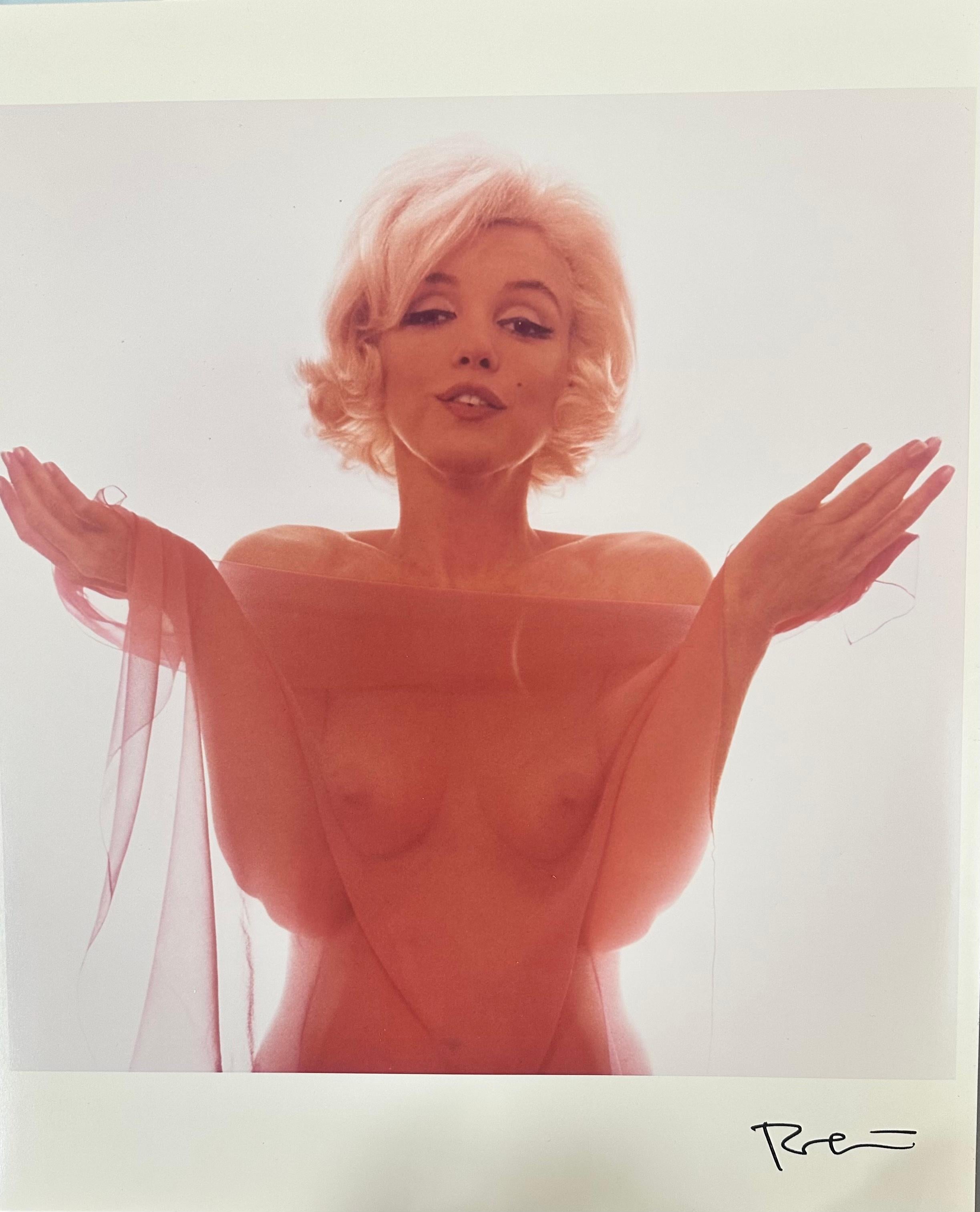 Bert Stern, "I Beg of You, " stamp signed original photo from original negative