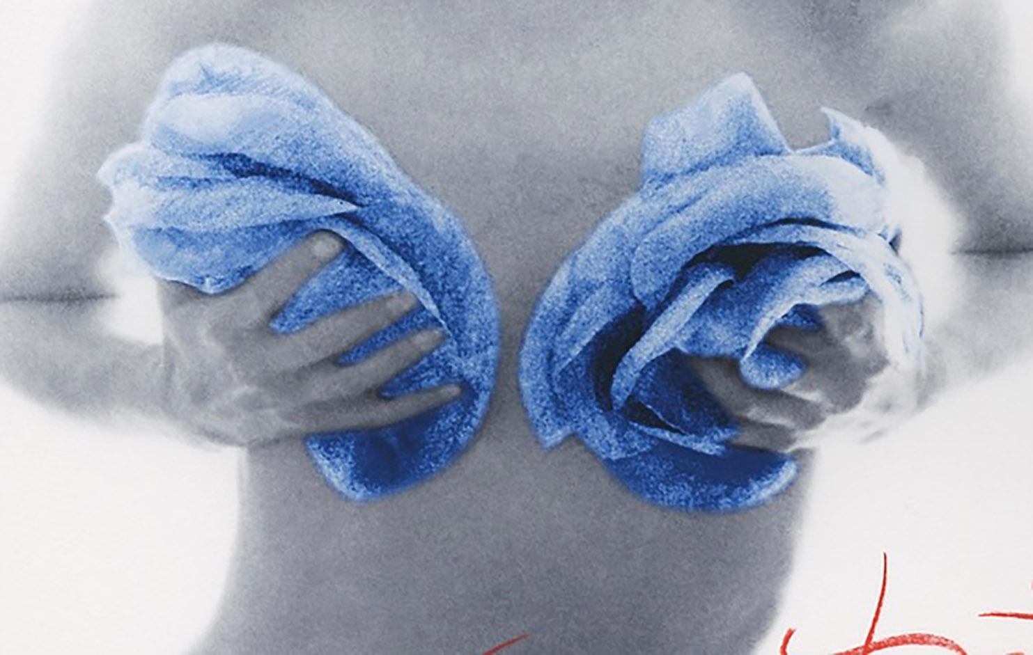 Bert stern roses classiques bleues « Marilyn Monroe »  