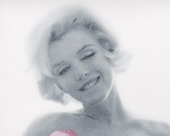 Bert stern "Marilyn Monroe pink wink roses   " 2011