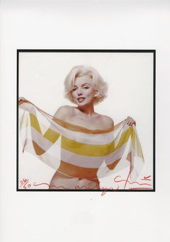 Bert stern Marilyn Monroe slanted scarf