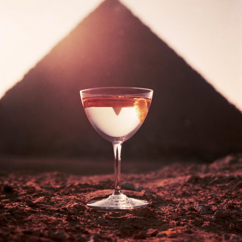 Bert Stern Abstract Photograph - Driest of the Dry, Smirnoff Vodka (1955)