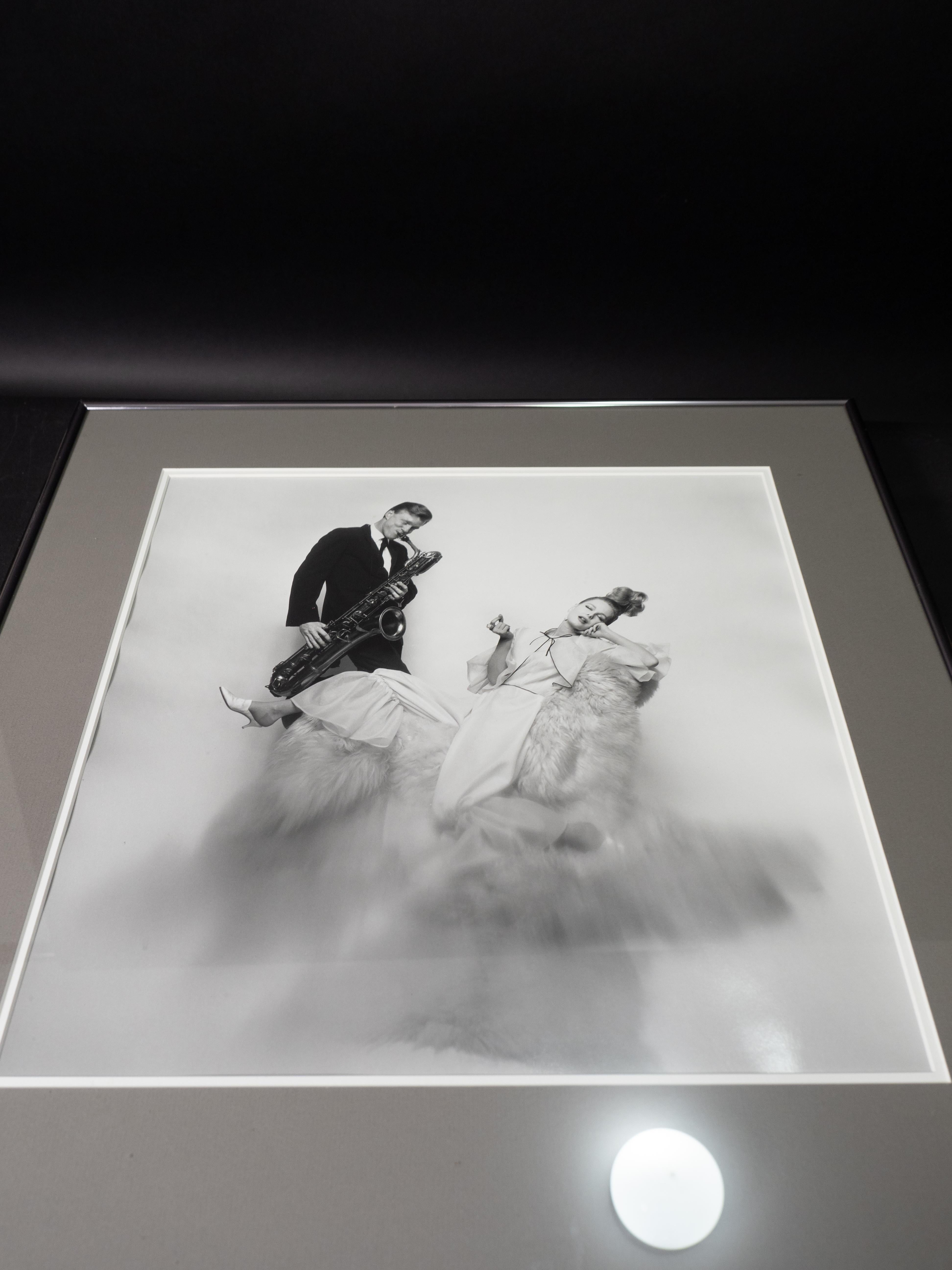 Gerry Mulligan and Monique Chevalier Vogue - Photograph by Bert Stern