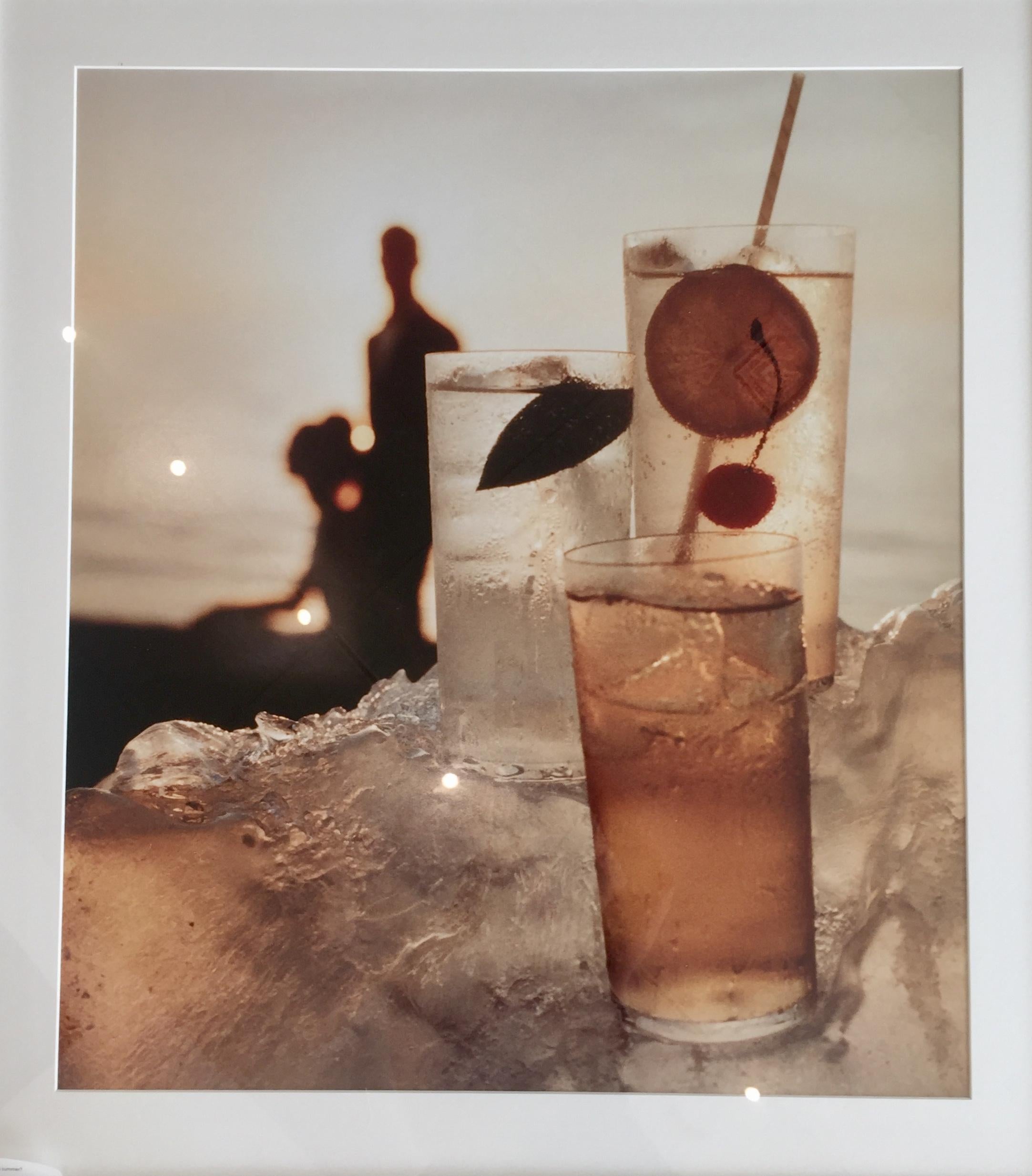 Bert Stern Abstract Photograph - How Many Swallows Make a Summer? Smirnoff Vodka, 1961