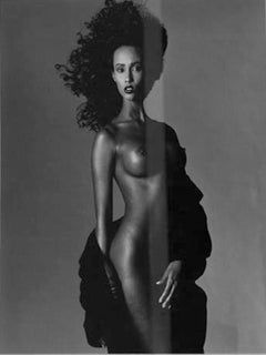 Retro Iman Supermodel New York Black Woman Nude