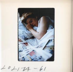 Vintage Lolita Sleeping with Comic Books - Sag Harbor 1961