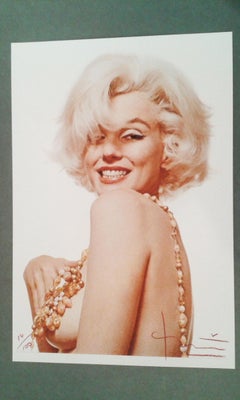 Marilyn Boob Smile, The Last Sitting Contemporary Portrait Photo Marilyn Monroe