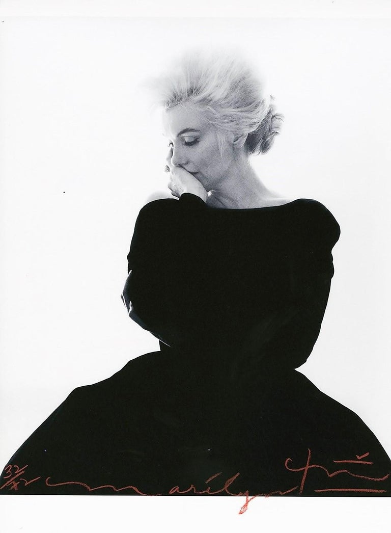 Bert Stern Portrait Photograph - Marilyn: Dior Dress