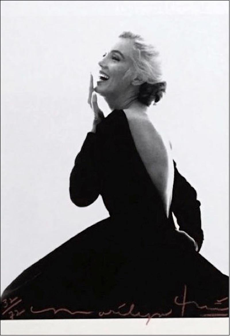 Marilyn: Dior Dress III - Photograph by Bert Stern