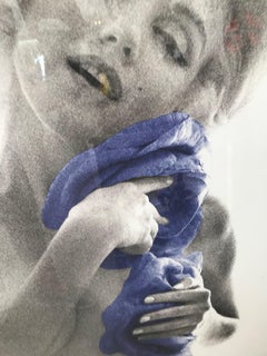 marilyn last sitting blue roses