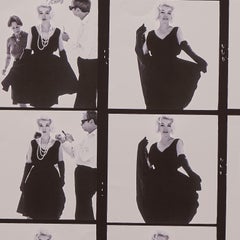 Marilyn Monroe Contact Sheet (111 Shots) by Bert Stern, Landscape - Signed
