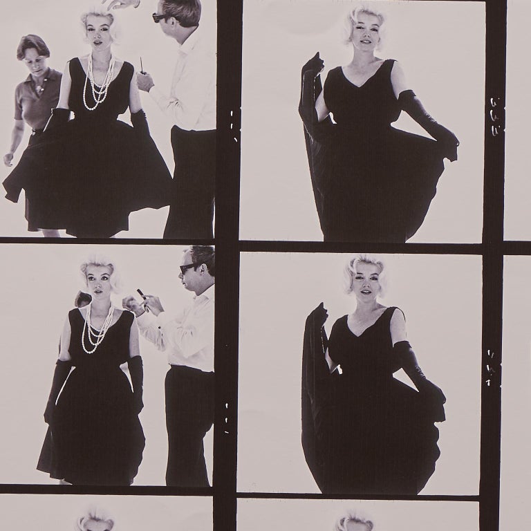 Bert Stern - Marilyn Monroe Contact Sheet (111 Shots) by Bert Stern ...