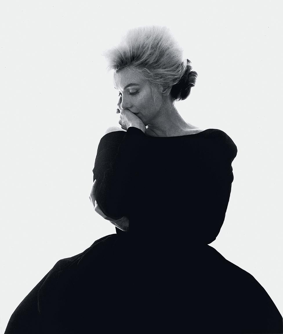 Marilyn Monroe: da "The Last Sitting" (Abito nero, VOGUE)
