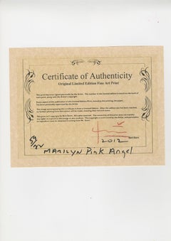 Marilyn Monroe . Marilyn Monroe angelo rosa. L'ultima seduta