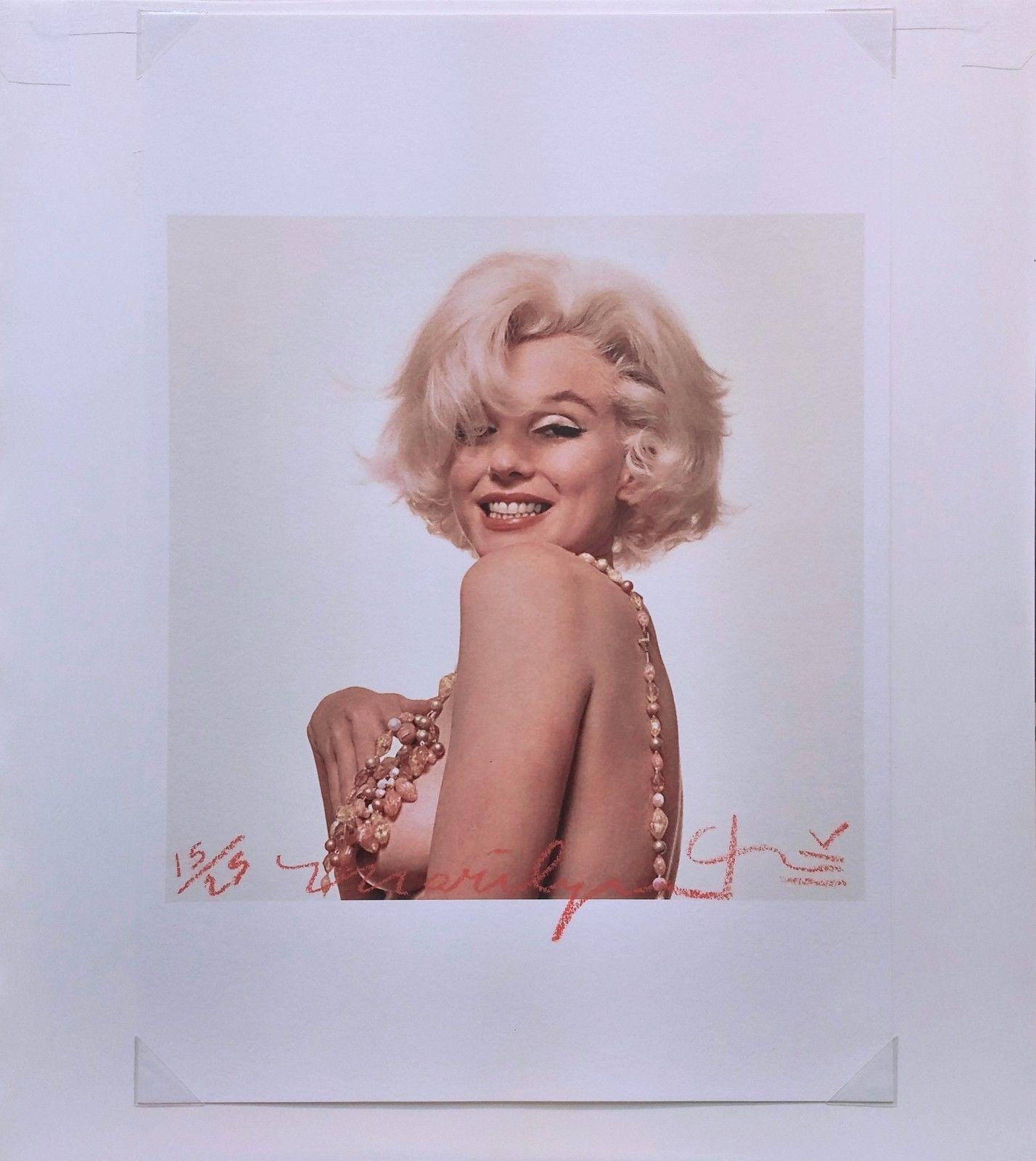 MARILYN MONROE THAT FAMOUS SMILE - Print by Bert Stern