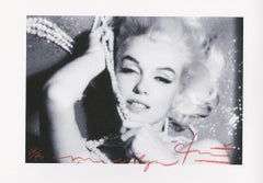 Marilyn Monroe  Die letzten sitzenden Perlen 3 von Bert Stern .